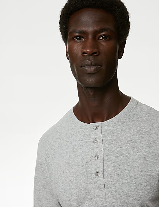 Set Piyama Kotak-Kotak Katun Halus