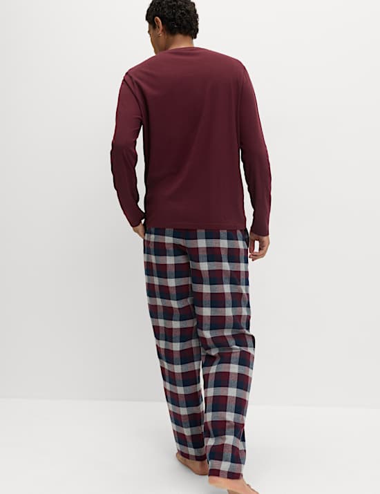 Pyjama en coton peigné