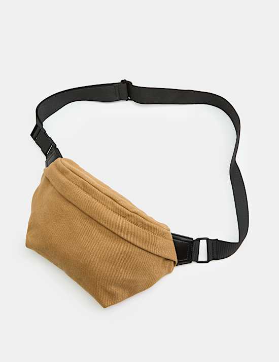 Pure Cotton Canvas Bumbag