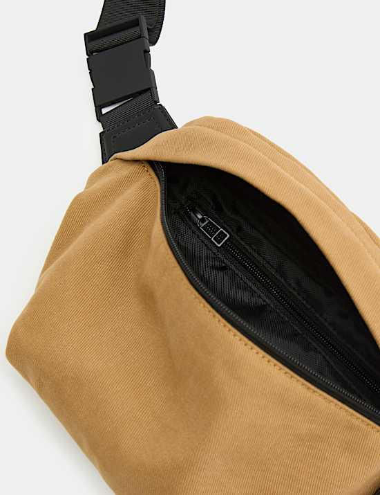 Pure Cotton Canvas Bumbag