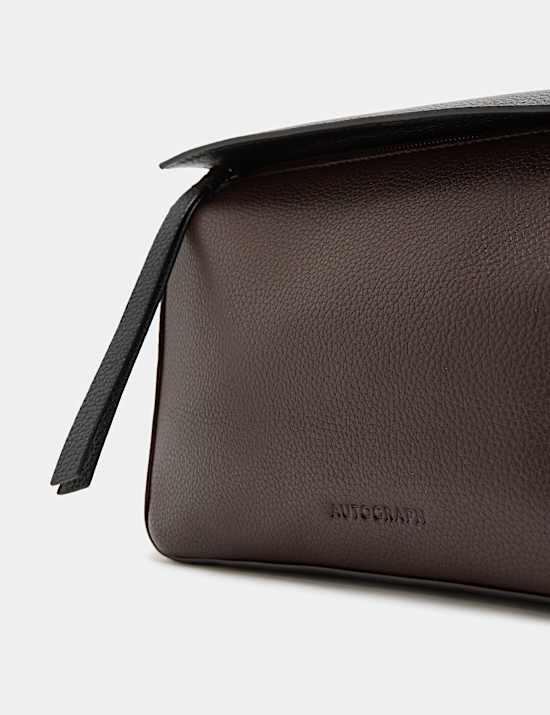 Leather Pebble Grain Cross Body Bag