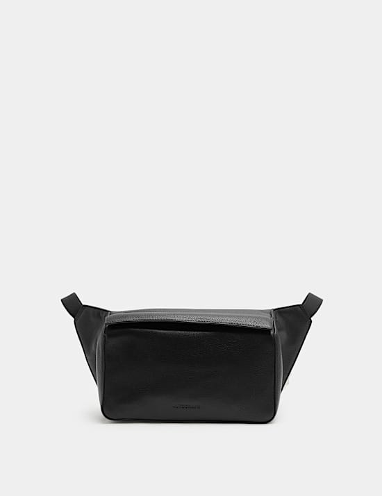 Leather Pebble Grain Cross Body Bag