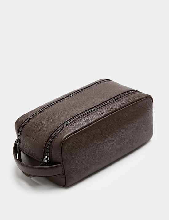 Leather Wash Bag