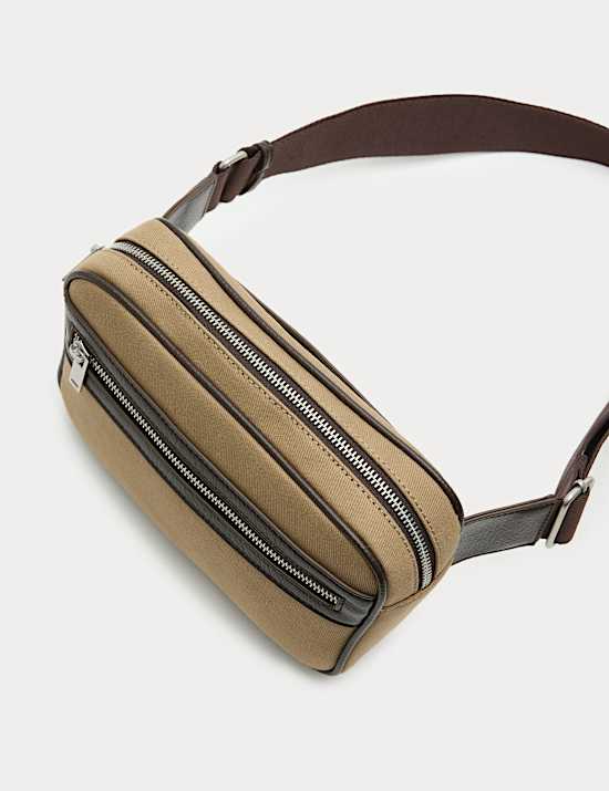 Textured Cross Body Bag