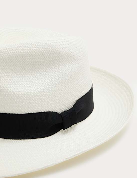 Textured Panama Hat