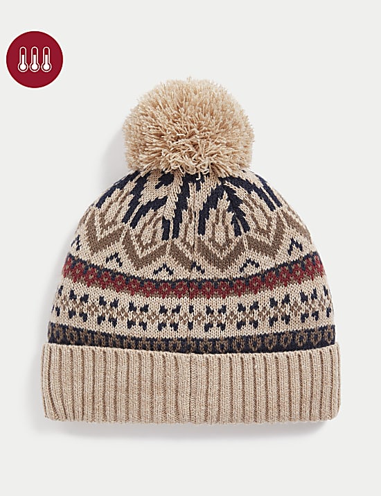 Fair Isle Beanie Hat