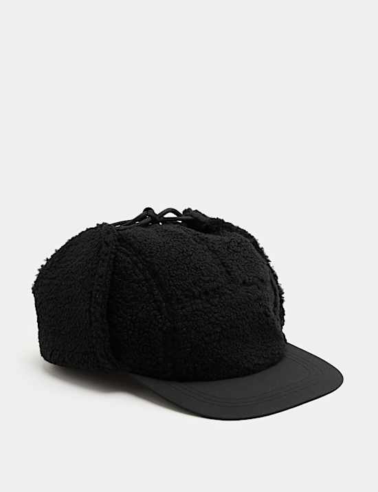Textured Trapper Hat