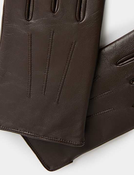 Leather Gloves with Thermowarmth&trade;