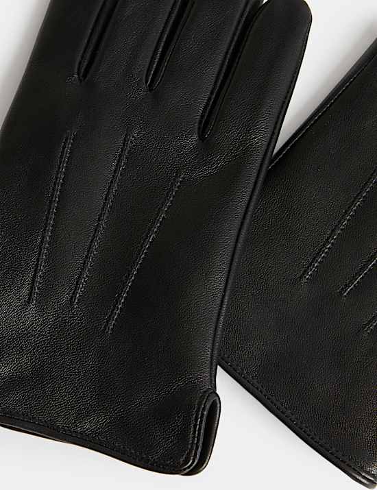 Gants en cuir, dot&eacute;s de la technologie Thermowarmth&trade;