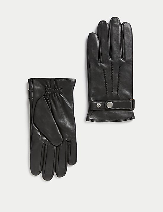 Leather Gloves TAN Gloves M S MY