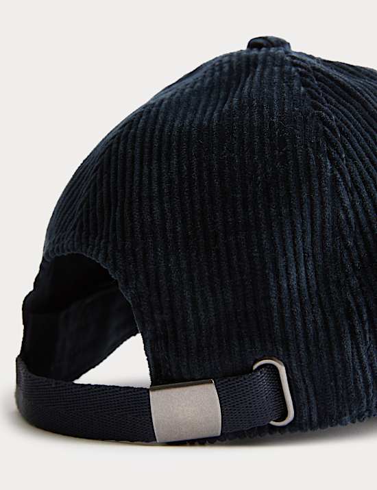 Cotton Rich Chunky Corduroy Baseball Cap