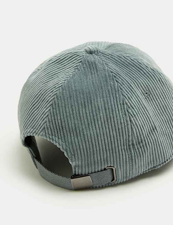 Gorra de béisbol gruesa de algodón de pana