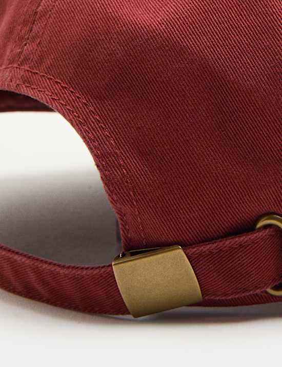 Bestickte Baseballm&uuml;tze aus reiner Baumwolle