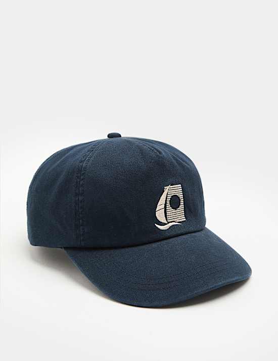 Pure Cotton Embroidered Baseball Cap