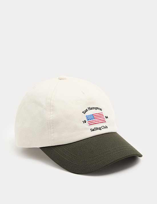 Pure Cotton Embroidered Baseball Cap