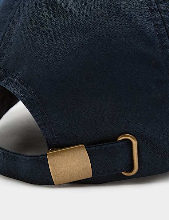 Waxed Cotton Baseball Cap