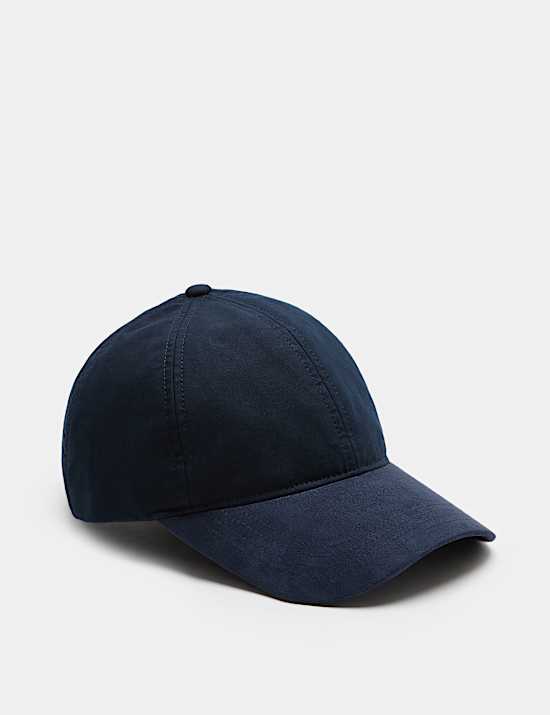 Waxed Cotton Baseball Cap