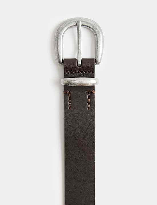 Leather Buckle Belt