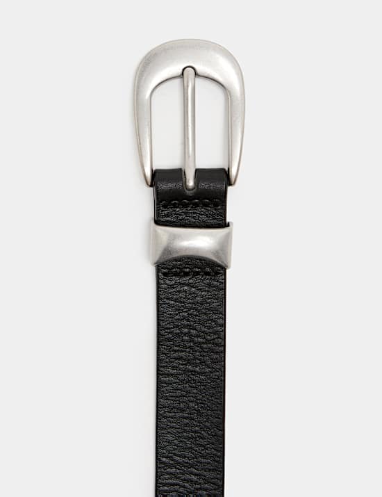 Premium Leather Casual Buckle Belt