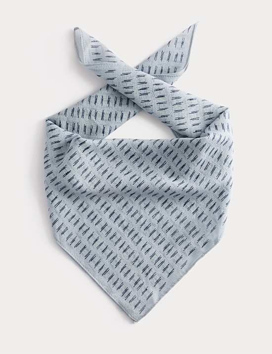 Pure Cotton Patterned Bandana