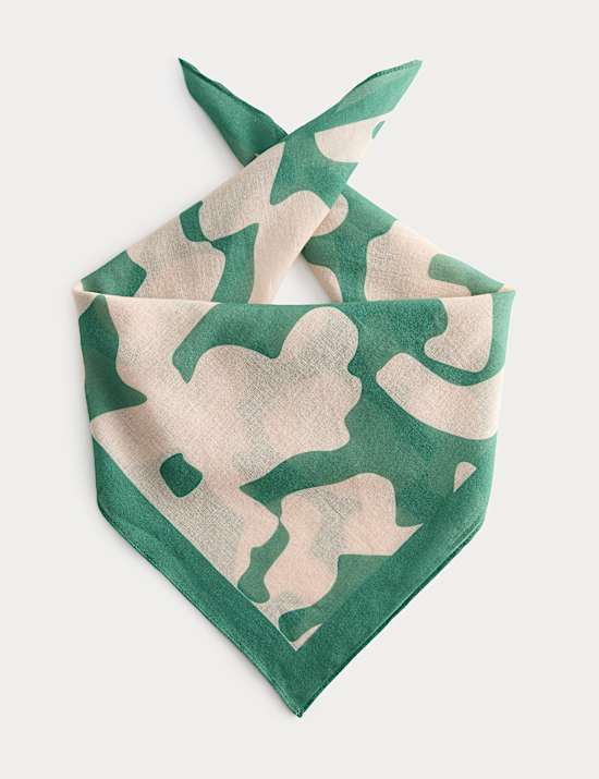 Bandana 100 % coton &agrave; motif