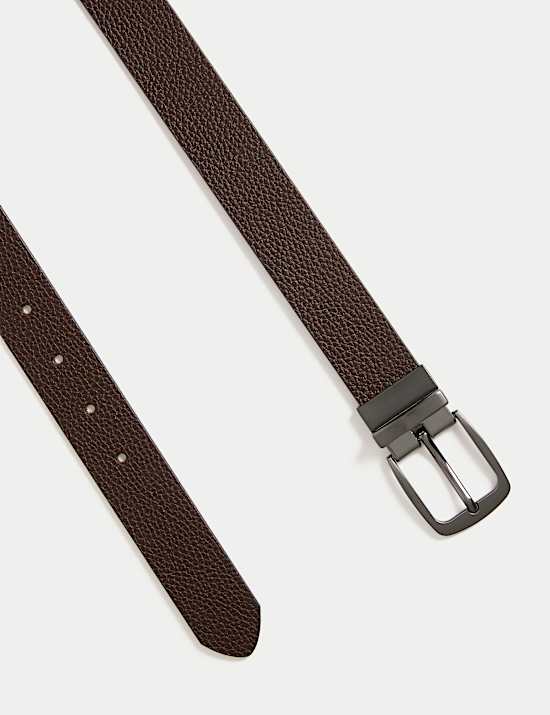Ceinture en cuir avec boucle style décontracté