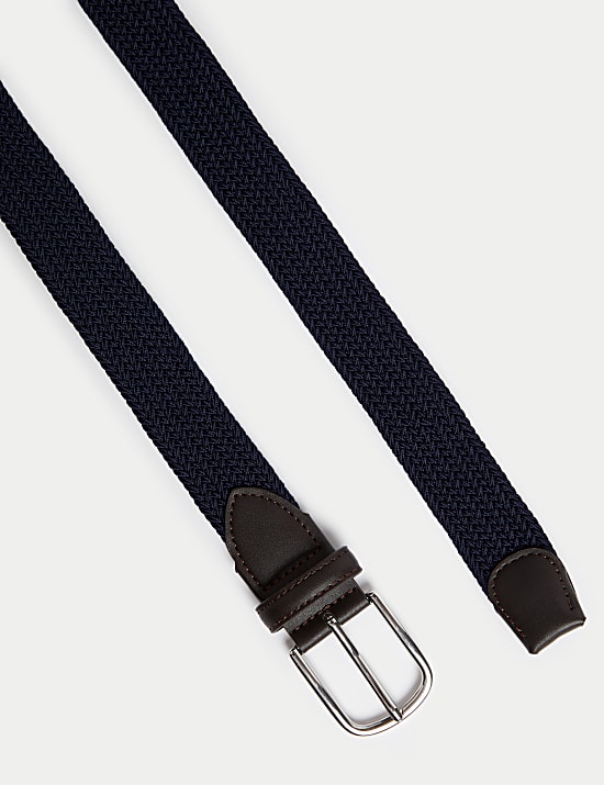 Ceinture tressée extensible