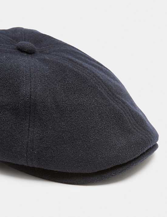 Pure Wool Baker Boy Hat