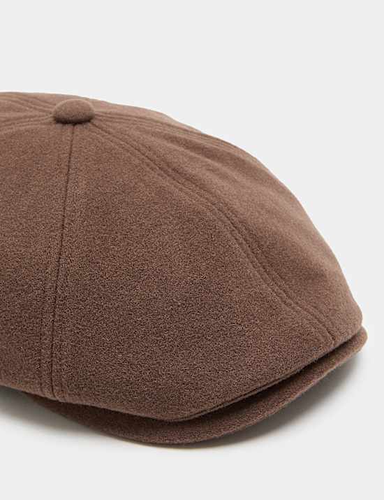 Pure Wool Baker Boy Hat