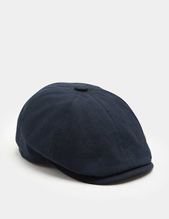 Pure Cotton Flat Cap