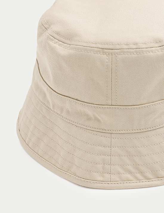 Pure Cotton Twill Bucket Hat