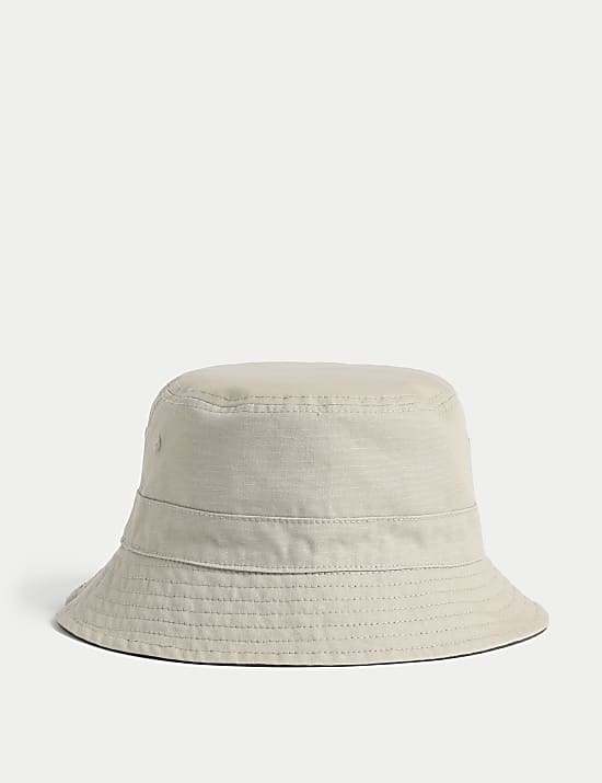 Pure Cotton Reversible Bucket Hat