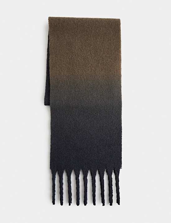 Wool Blend Chunky Scarf