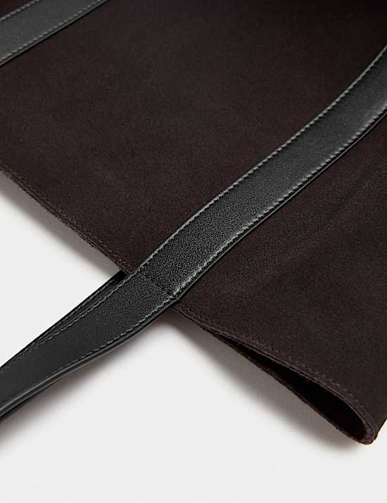 Bolso de fin de semana de ante