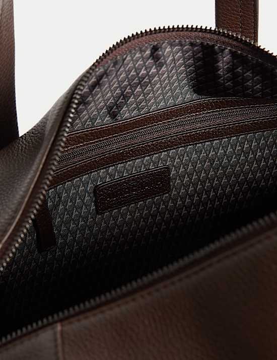 Casual Leather Weekend Bag