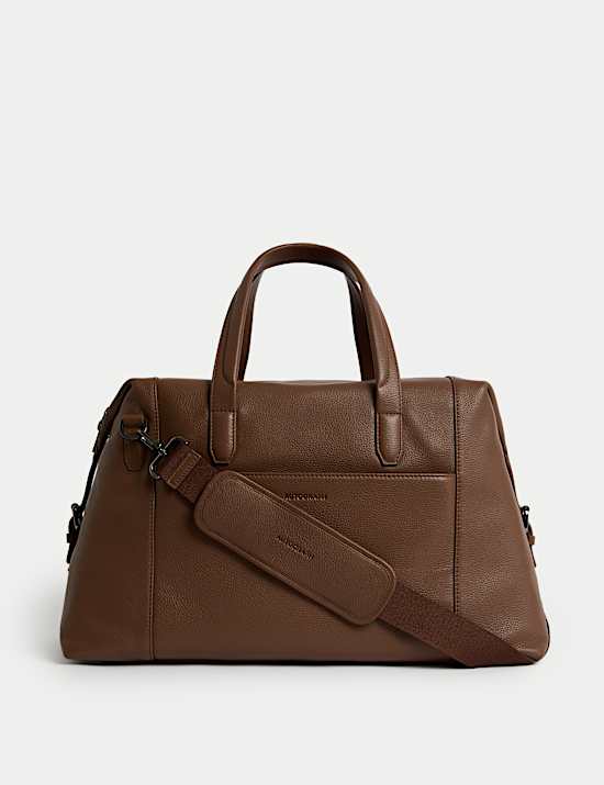 Sac week-end décontracté en cuir