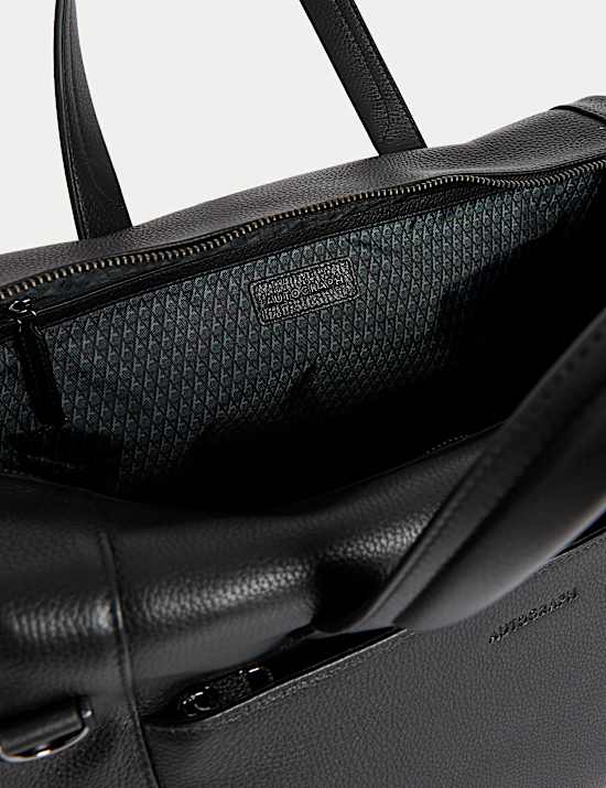 Casual Leather Weekend Bag