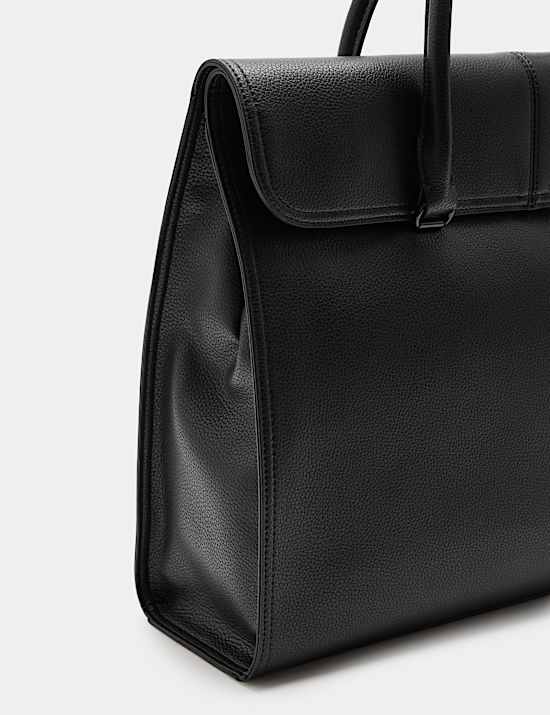 Malet&iacute;n de piel de imitaci&oacute;n para port&aacute;til