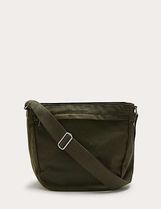 Canvas Cross Body Bag
