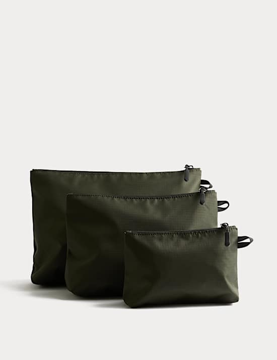 3pk Travel Pouches with Stormwear™