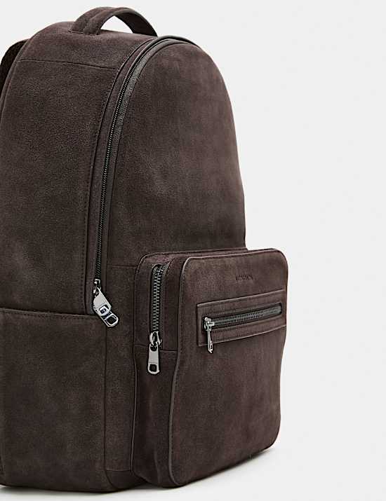 Suede Backpack