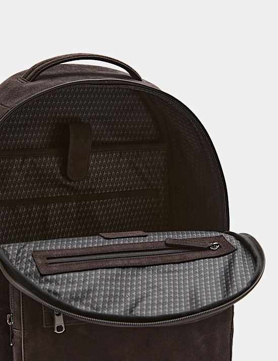 Suede Backpack