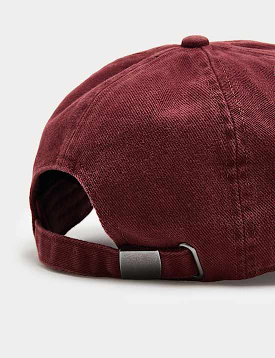 Pure Cotton Washed Baseball Cap