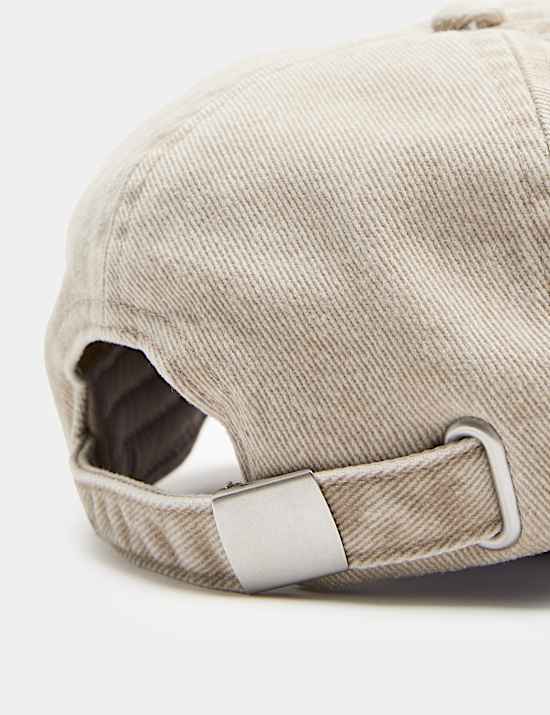 Washed Pure Cotton Baseball Cap