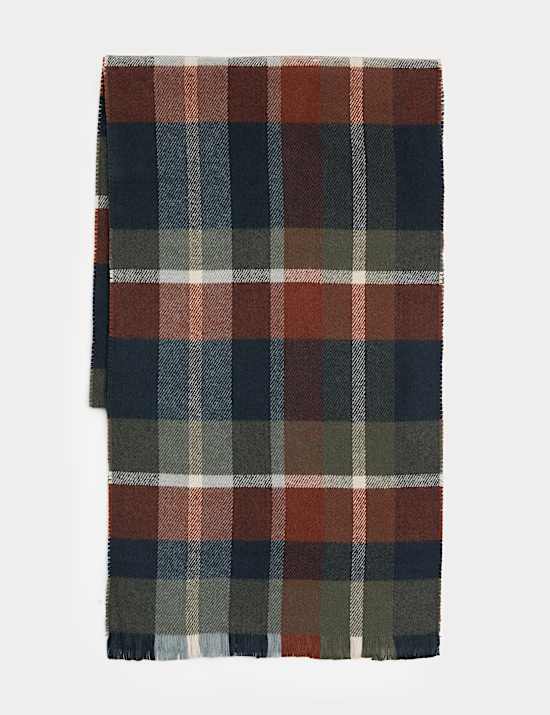 Heatgen™ Checked Scarf