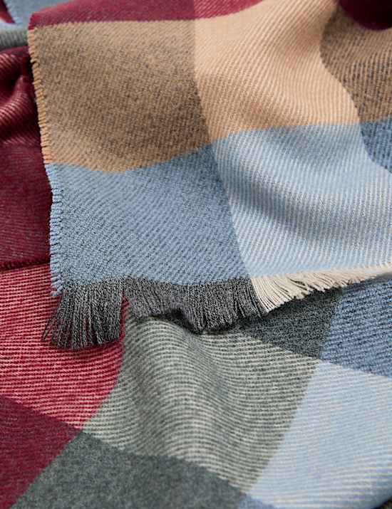 Heatgen™ Schal mit Karomuster