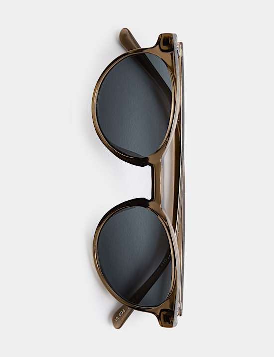 Lunettes de soleil rondes