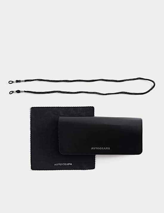 Faux Leather Sunglasses Case