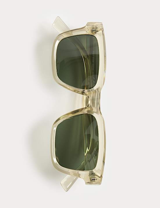 Lunettes de soleil polaris&eacute;es &agrave; monture en D