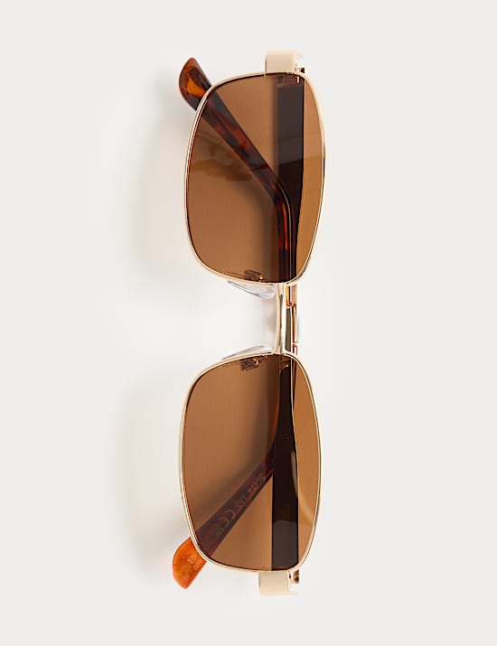 Lunettes de soleil polaris&eacute;es en m&eacute;tal